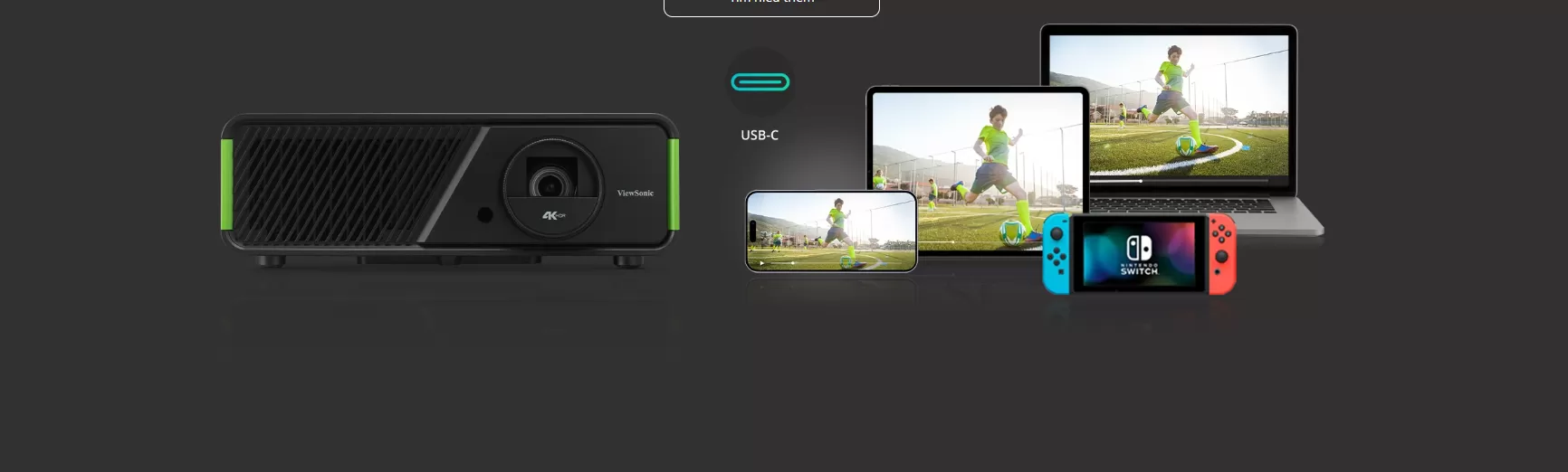 Máy chiếu Led thông minh ViewSonic X1-4K 